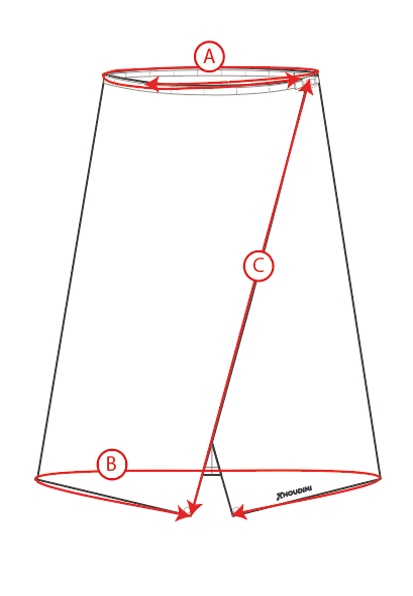 Houdini Måttguide The Square