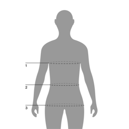 Måttguide Mammut Överdel