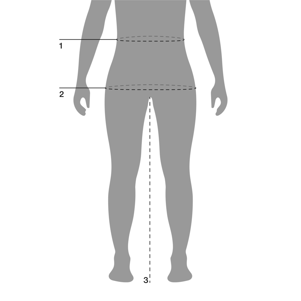 Måttguide Mammut Underdel